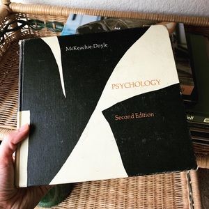 1966 Vintage Psychology Coffee Table Book